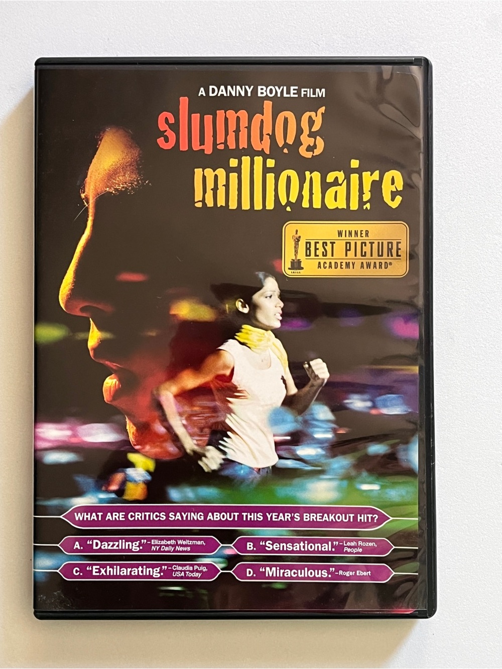 Slumdog Millionaire (DVD) - Black